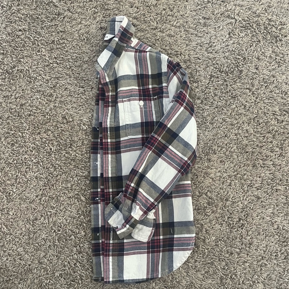 Janie and Jack boys button front shirt